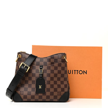 Louis Vuitton Damier Ebene Odeon PM Black 17 of 17