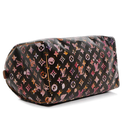 Louis Vuitton Watercolor Aquarelle Speedy 35 Brown 4 of 7