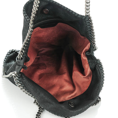 Stella McCartney Shaggy Deer Big Falabella Tote Black 5 of 9