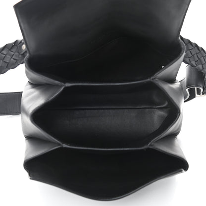 Bottega Veneta Nappa Small Piazza Bag Black 5 of 10