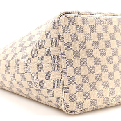 Louis Vuitton Damier Azur Neo Neverfull GM Rose Ballerine 9 of 11