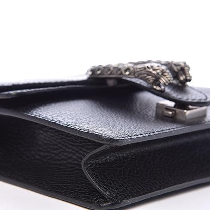Gucci Calfskin Mini Dionysus Shoulder Bag Black 8 of 12