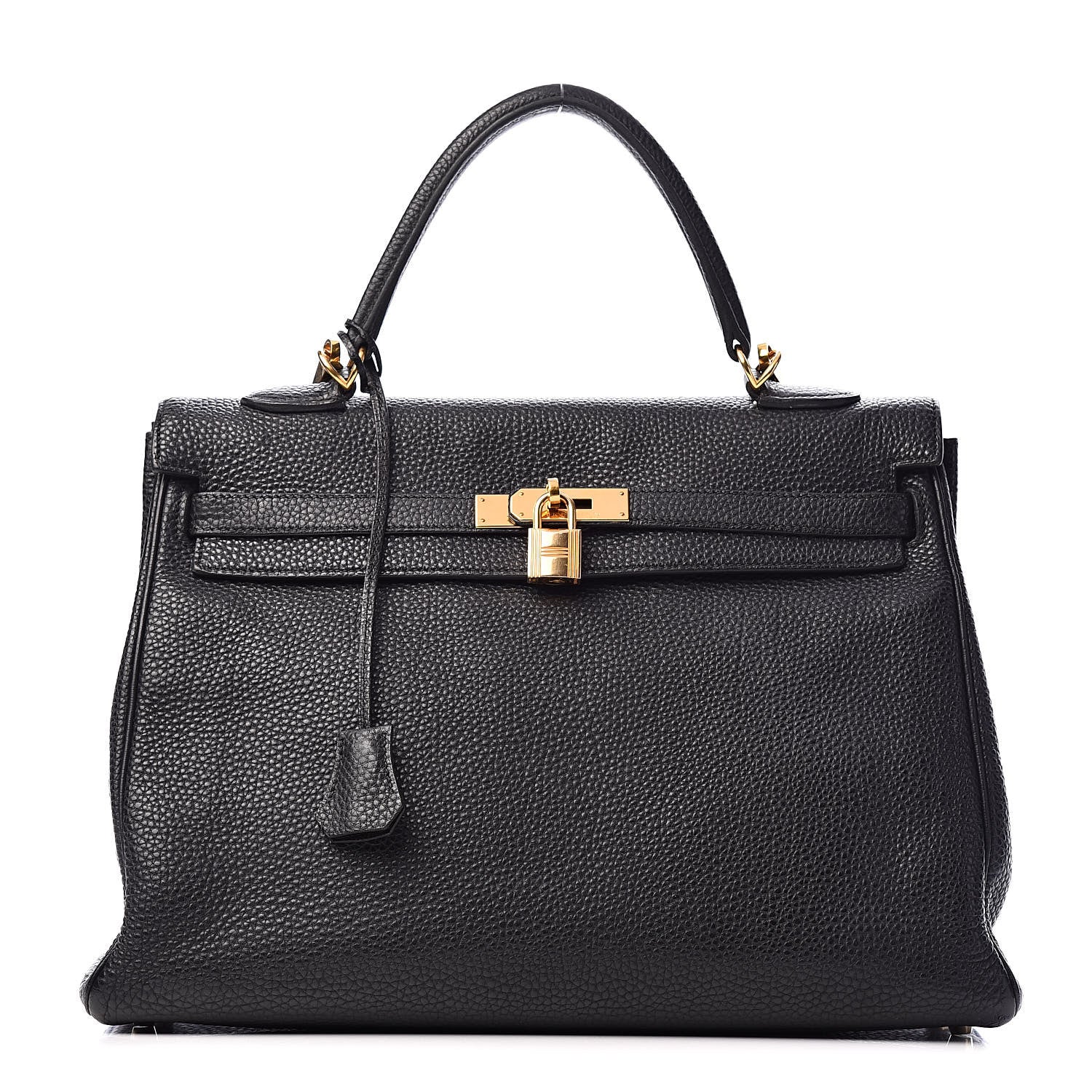 Hermes Togo Kelly Retourne 35 Black 1 of 37