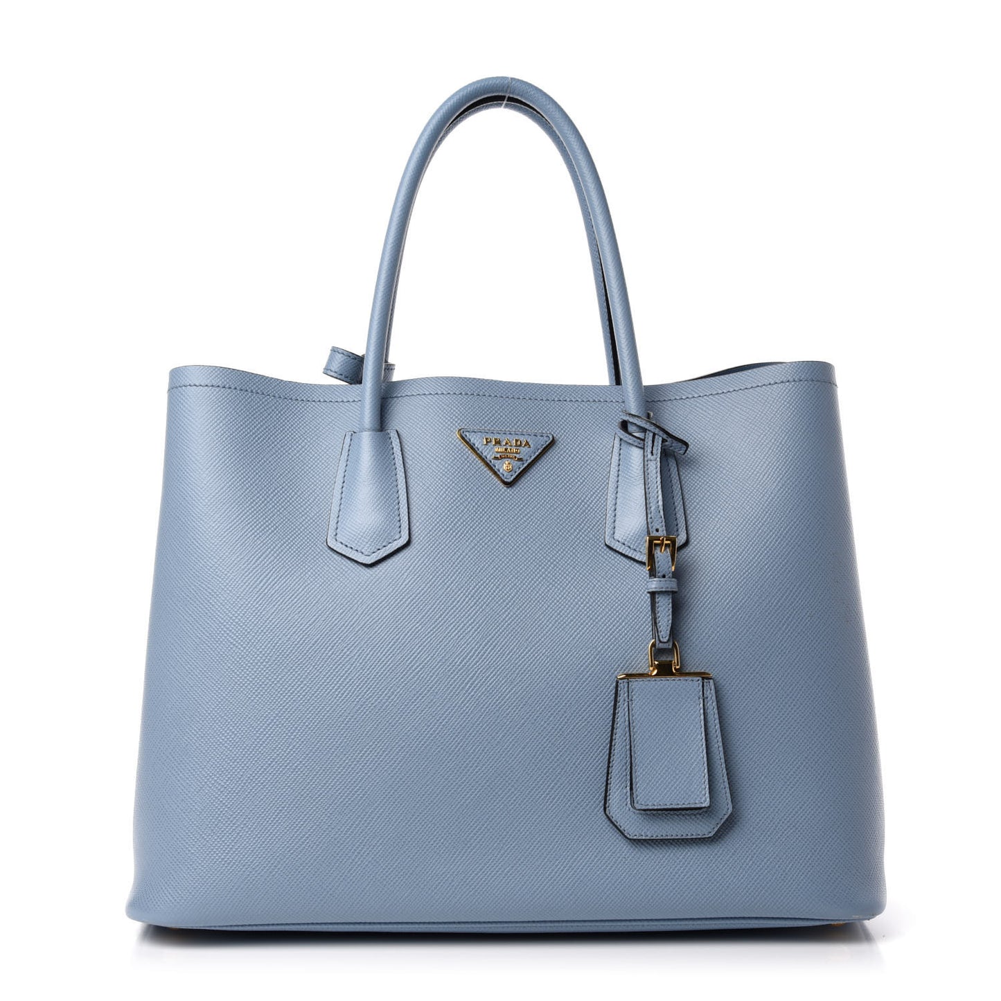 Saffiano Cuir Large Double Bag Astrale