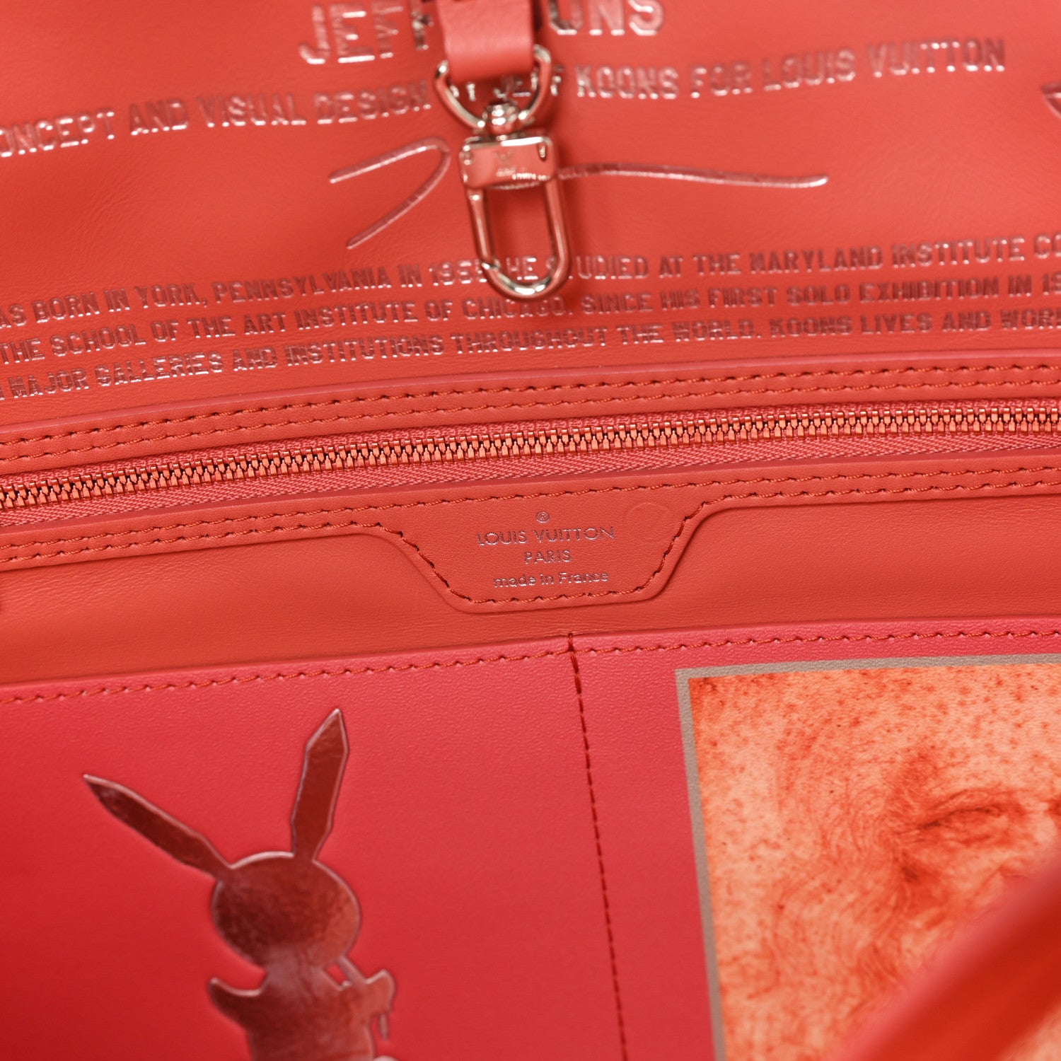 Louis Vuitton Masters Da Vinci Neverfull MM 7 of 10
