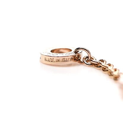 Bulgari 18K Rose Gold White Ceramic B.Zero1 Bracelet ML 3 of 5