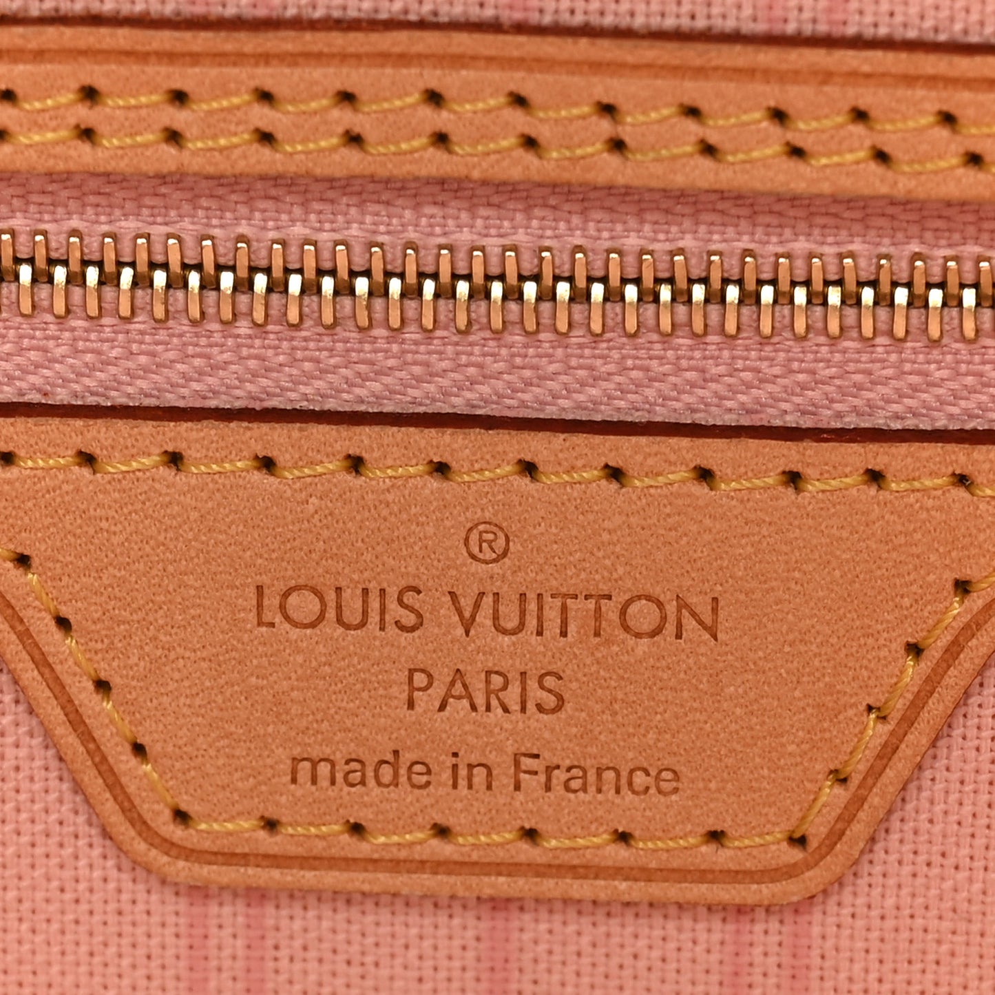 Damier Azur Neo Neverfull MM Rose Ballerine