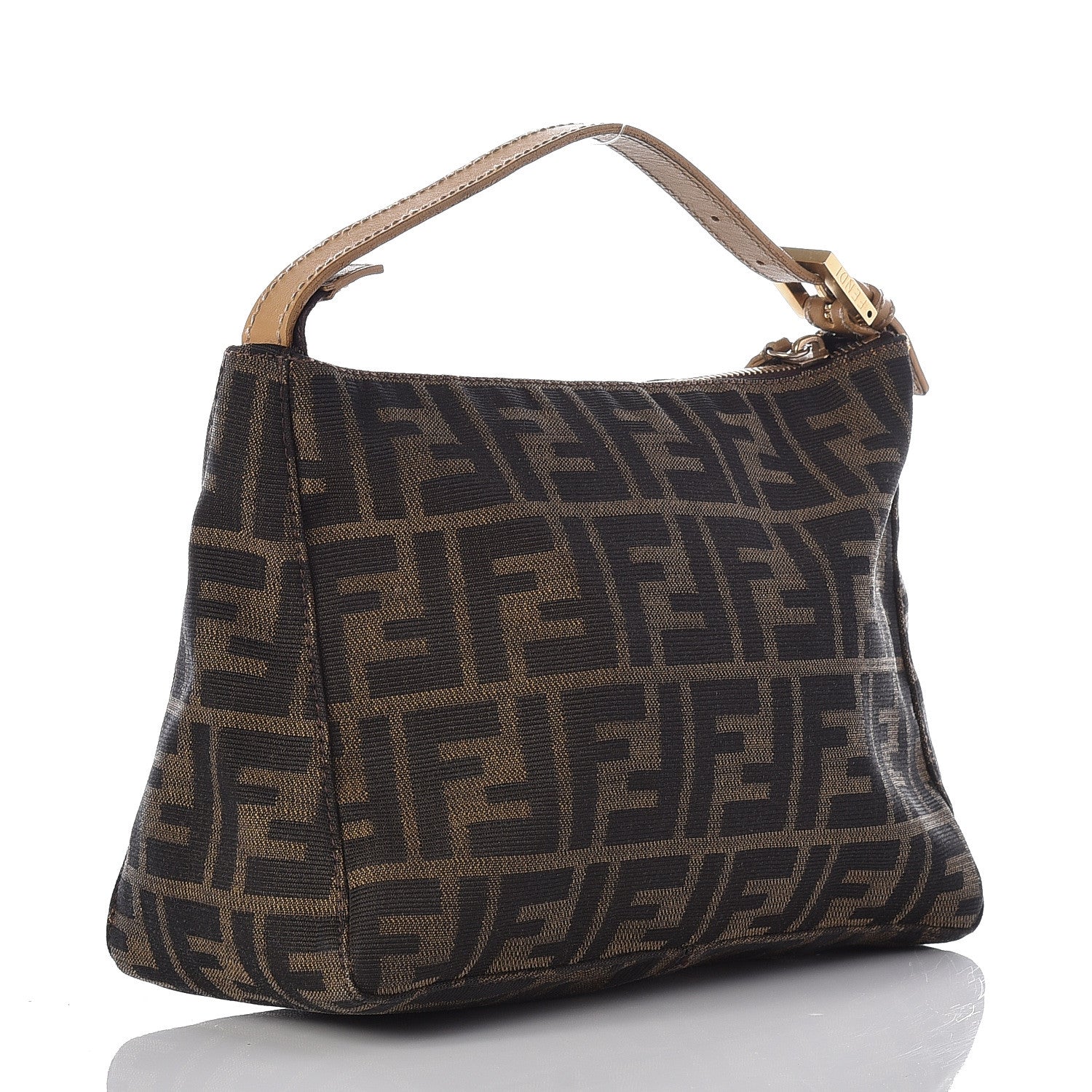 Fendi Zucca Small Shoulder Bag Tobacco 2 of 10