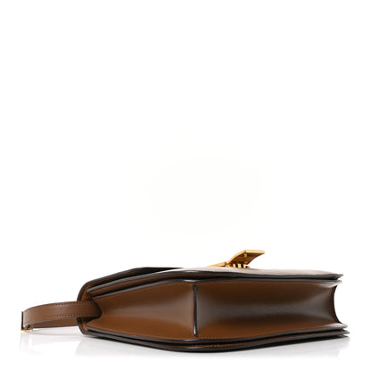 Celine Smooth Calfskin Medium Classic Box Flap Bag Light Camel 4 of 10