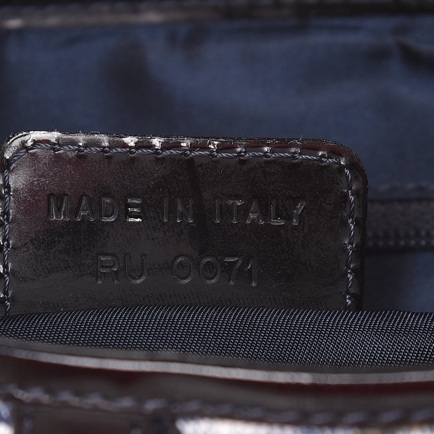 Denim Miss Diorella Double Saddle Bag Blue