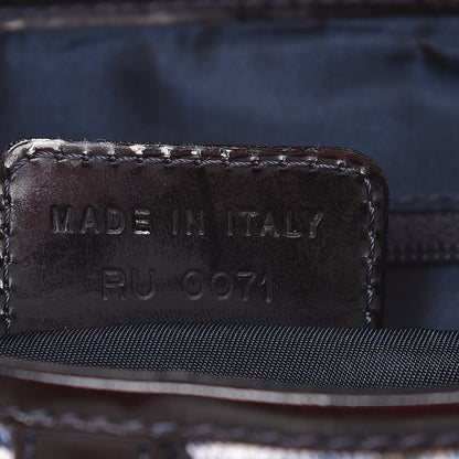 Christian Dior Denim Miss Diorella Double Saddle Bag Blue 7 of 7