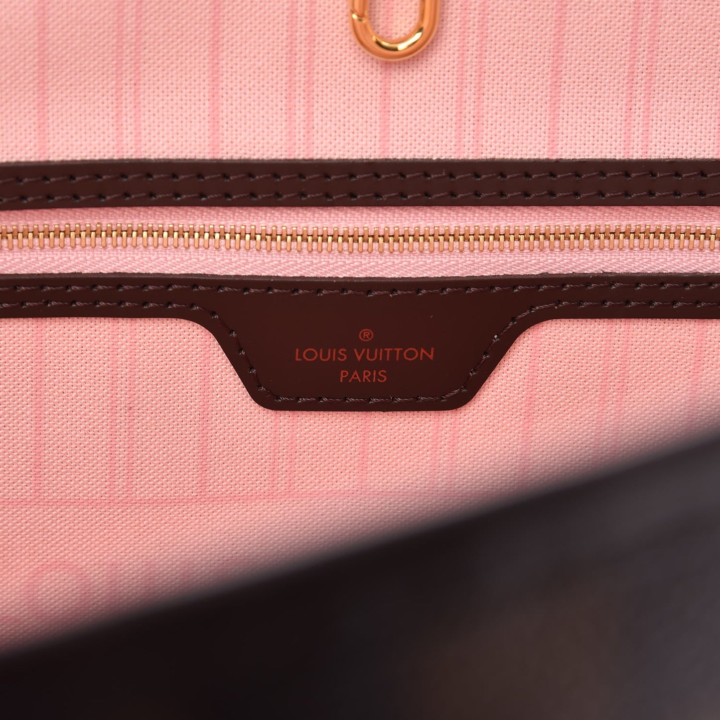 Damier Ebene Neo Neverfull MM Rose Ballerine