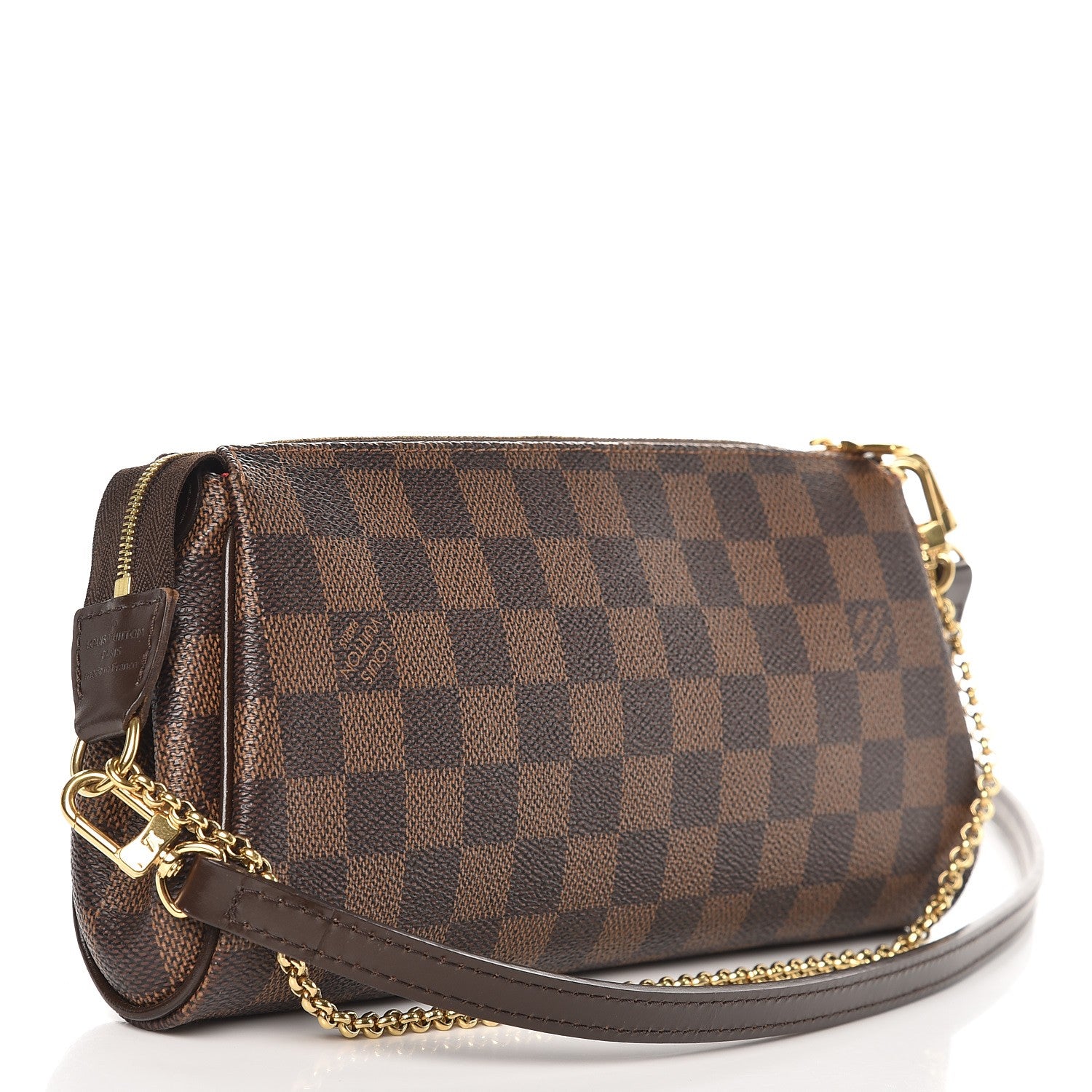 Louis Vuitton Damier Ebene Eva Clutch 3 of 7