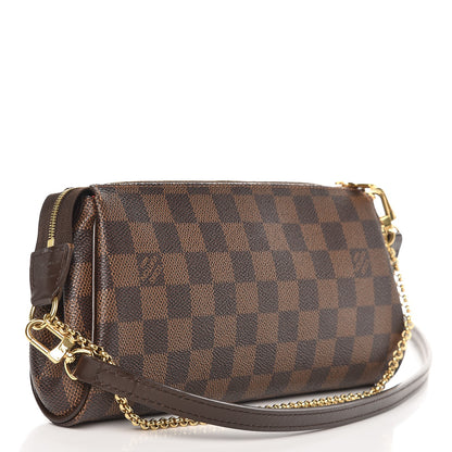 Louis Vuitton Damier Ebene Eva Clutch 3 of 7