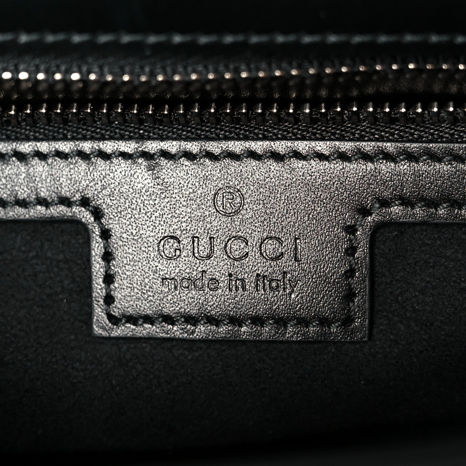 Gucci Senna Calfskin Petite GG Top Handle Shoulder Bag Black 6 of 11