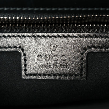 Gucci Senna Calfskin Petite GG Top Handle Shoulder Bag Black 6 of 11
