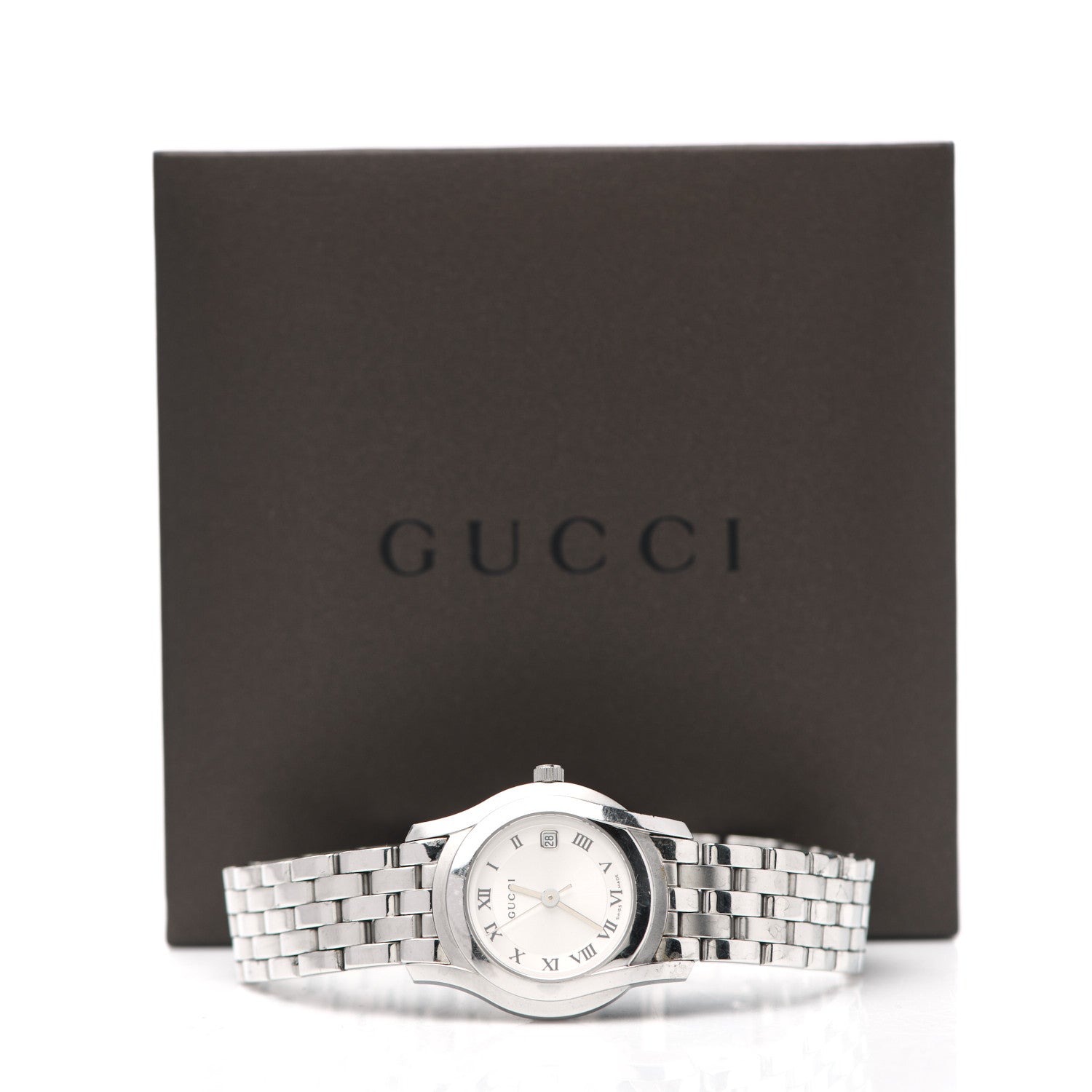 Gucci Stainless Steel 27mm 5500L Quartz Watch 5 of 5