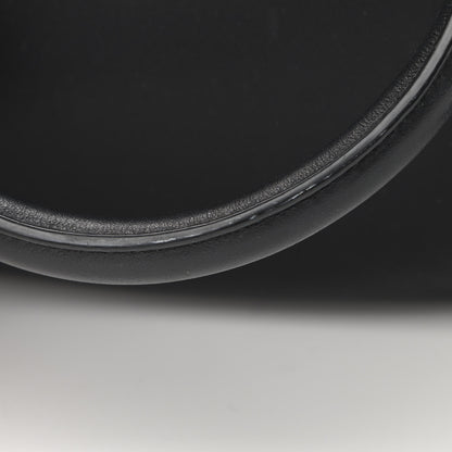 Prada Nylon Tessuto Soft Calfskin Small Shopping Satchel Black 12 of 14