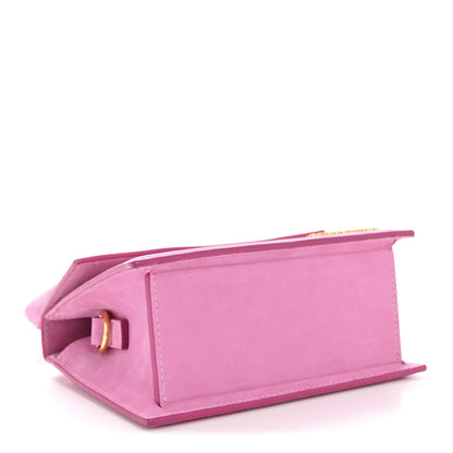 Jacquemus Suede Le Chiquito Noeud Pink 4 of 10