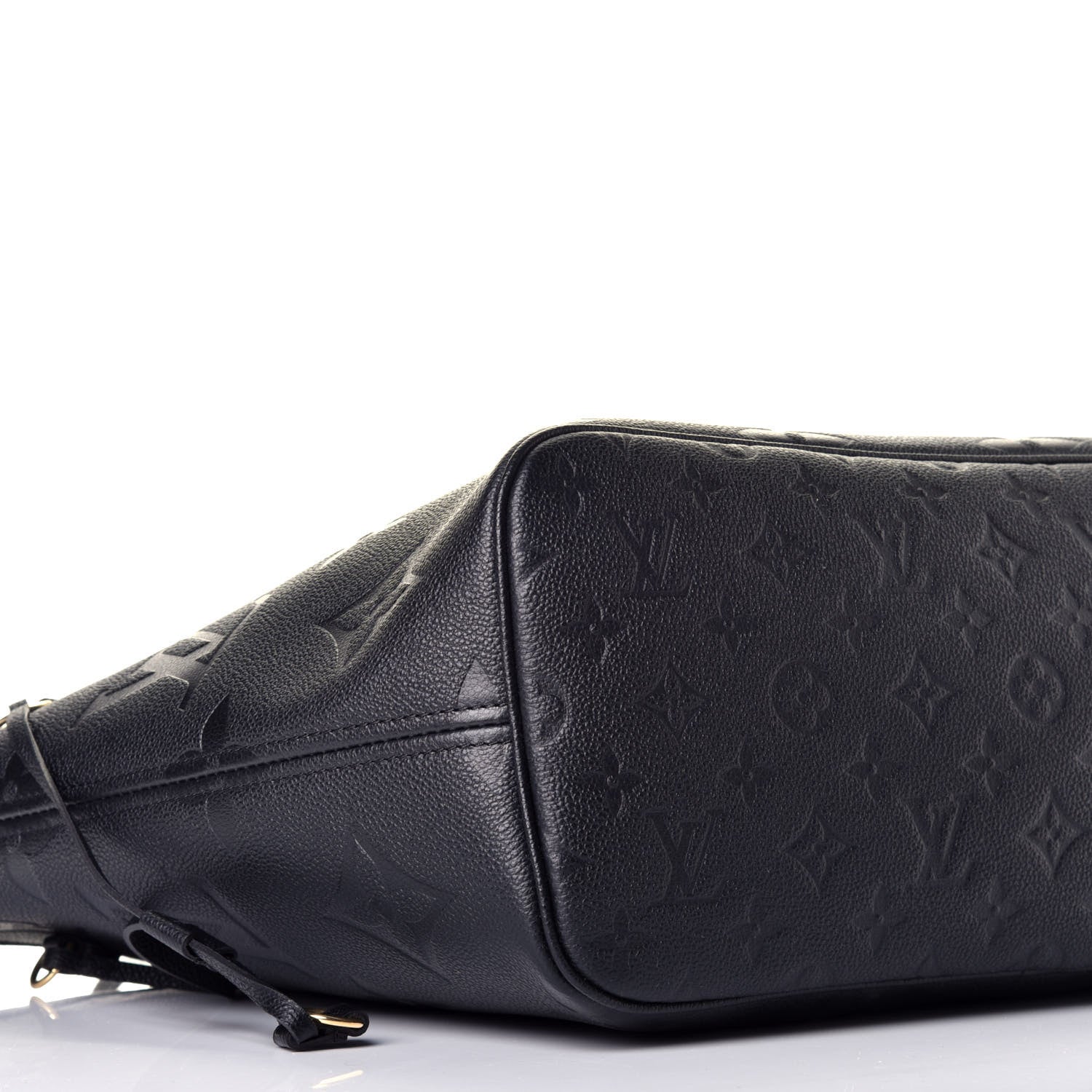 Louis Vuitton Empreinte Monogram Giant Neverfull MM Black 20 of 22