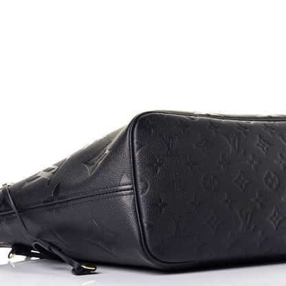Louis Vuitton Empreinte Monogram Giant Neverfull MM Black 20 of 22