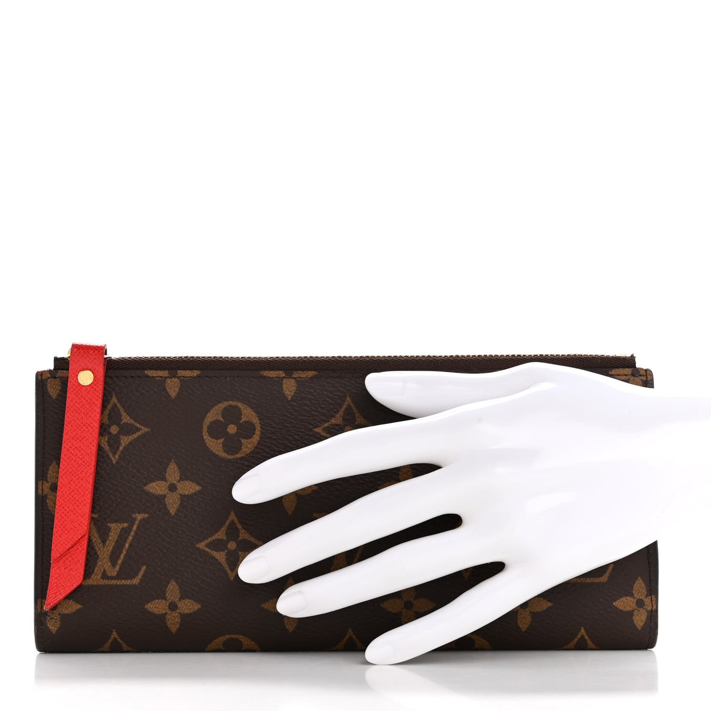 Monogram Adele Wallet Coquelicot