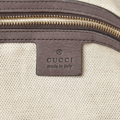 Gucci Vitello Range Medium Soho Bowler Grey Field 6 of 13