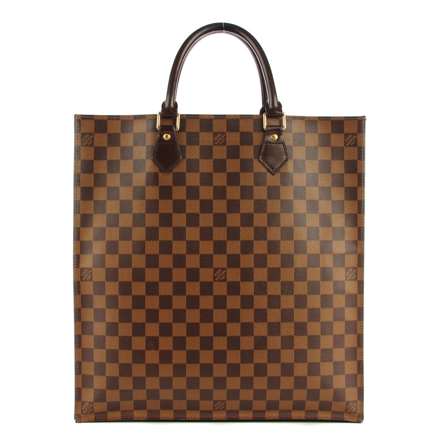 Louis Vuitton Damier Ebene Sac Plat 1 of 8