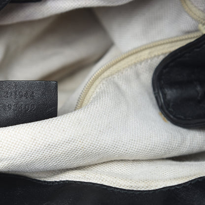 Gucci Guccissima Medium Sukey Tote Black 7 of 17