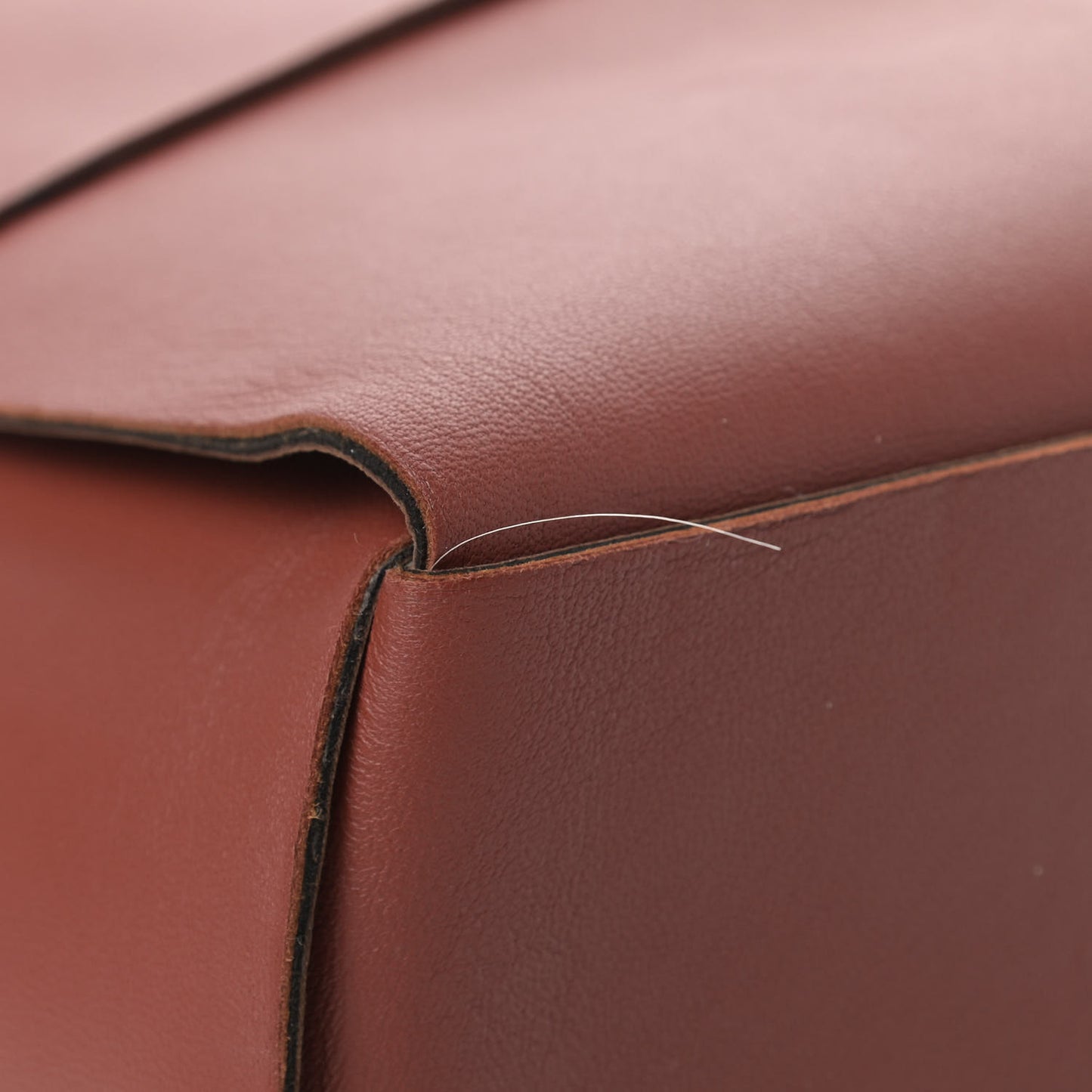 Nappa Maxi Intrecciato Medium Arco Tote Rust
