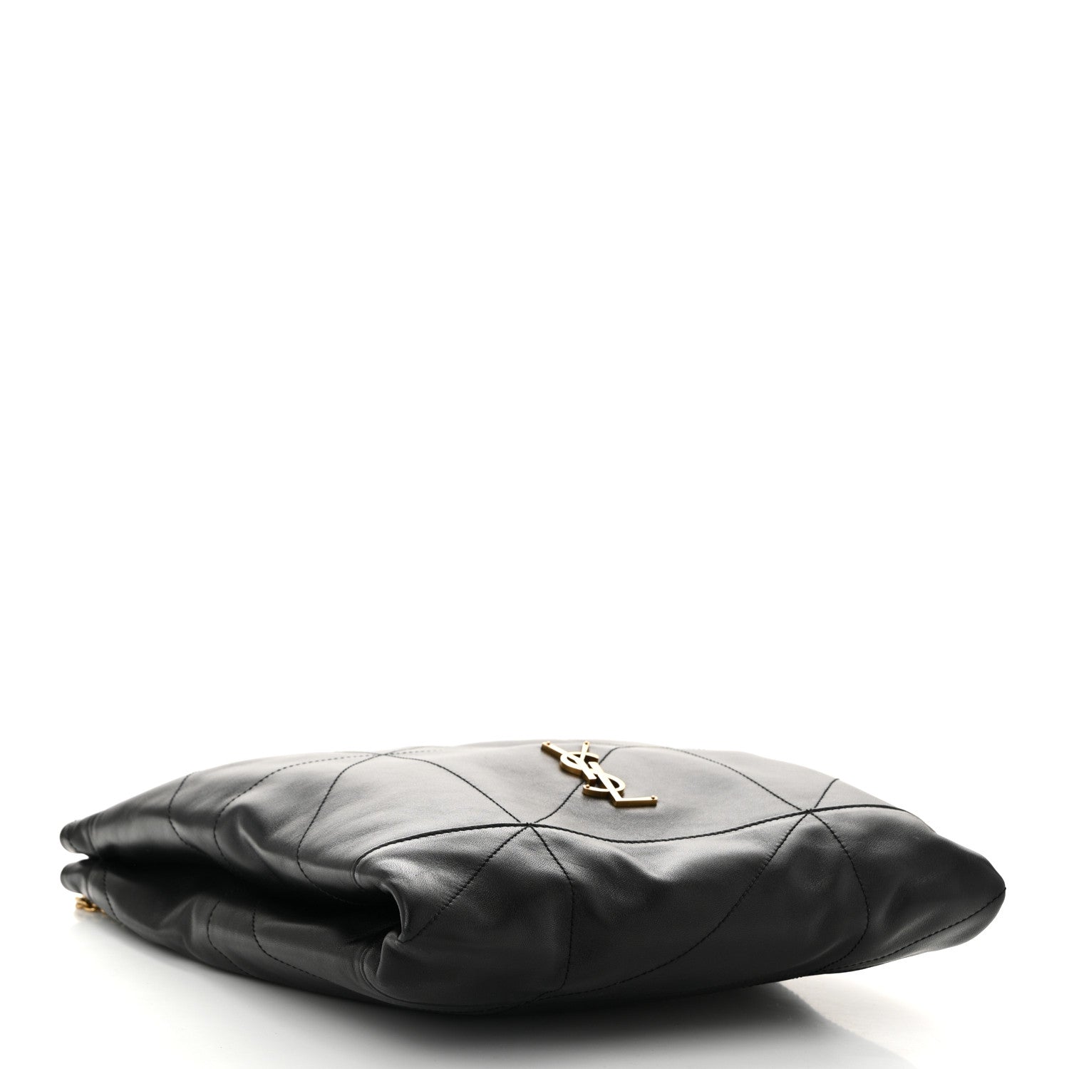 Saint Laurent Lambskin Matelasse Monogram Medium Jamie 4.3 Pochon Black 5 of 12