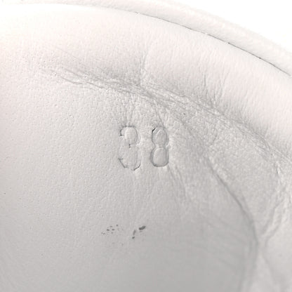 Hermes Calfskin Womens Happy Sneakers 38 White 8 of 10