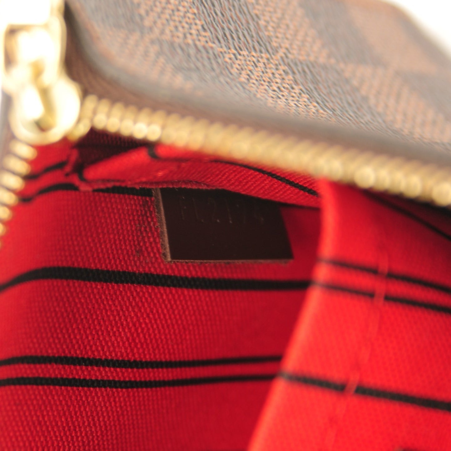 Damier Ebene Neverfull MM GM Pochette