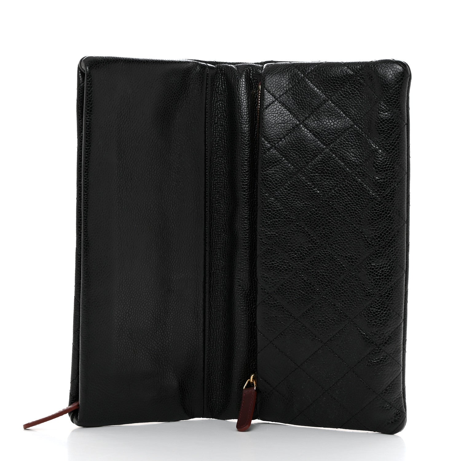 Chanel Caviar Quilted CC Beauty Clutch Black 5 of 10