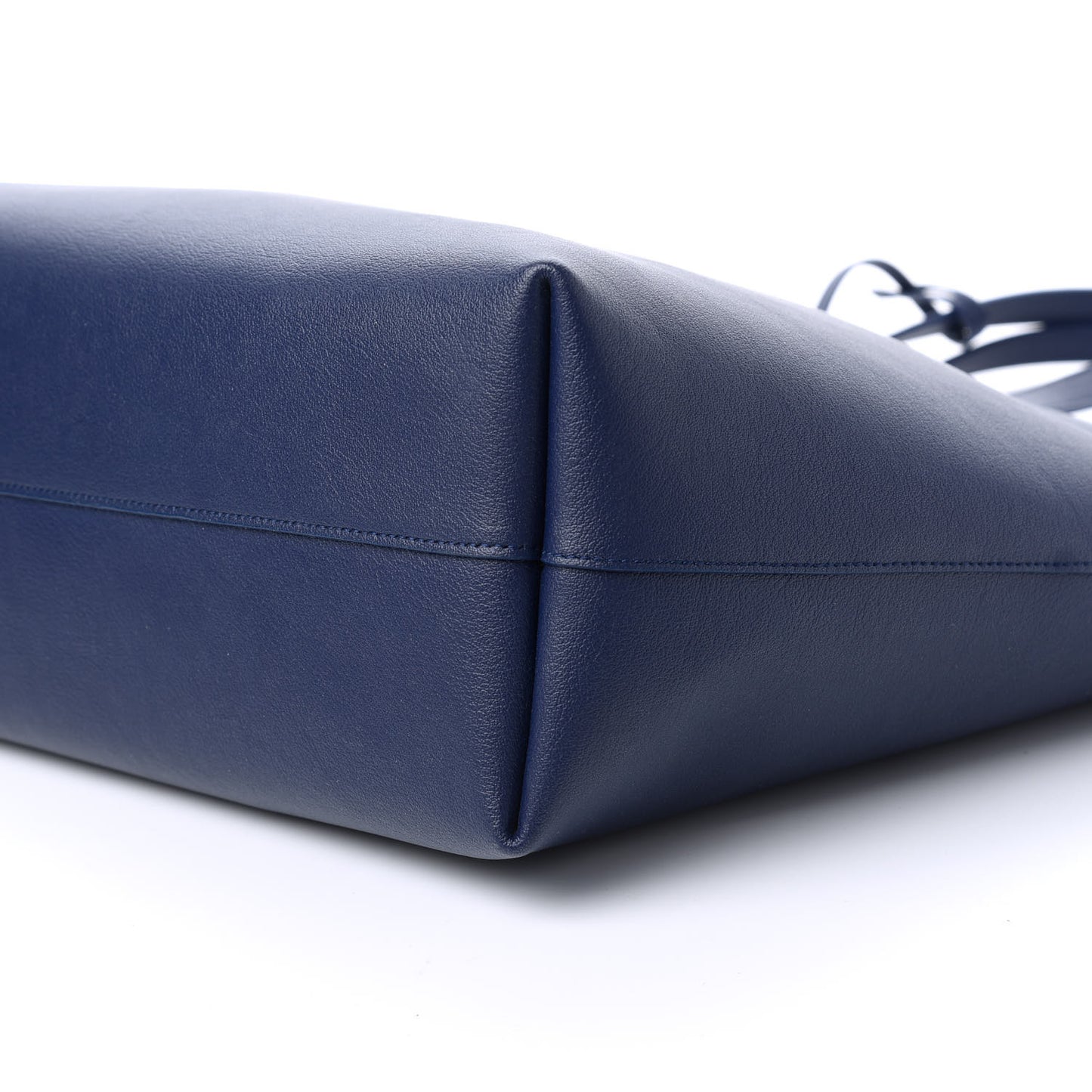 Calfskin Large Shopping Tote Saphir