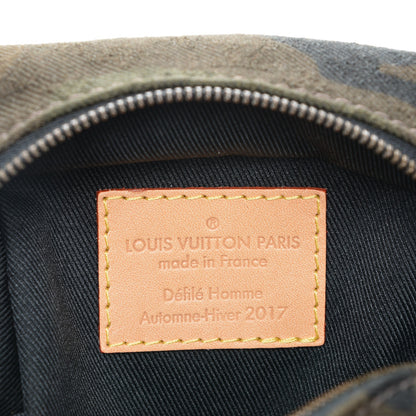 Louis Vuitton X SUPREME Camouflage Nano Apollo Backpack Bag Charm 7 of 9