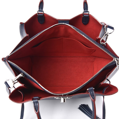 Louis Vuitton Calfskin Lockmeto Marine Rouge 5 of 10