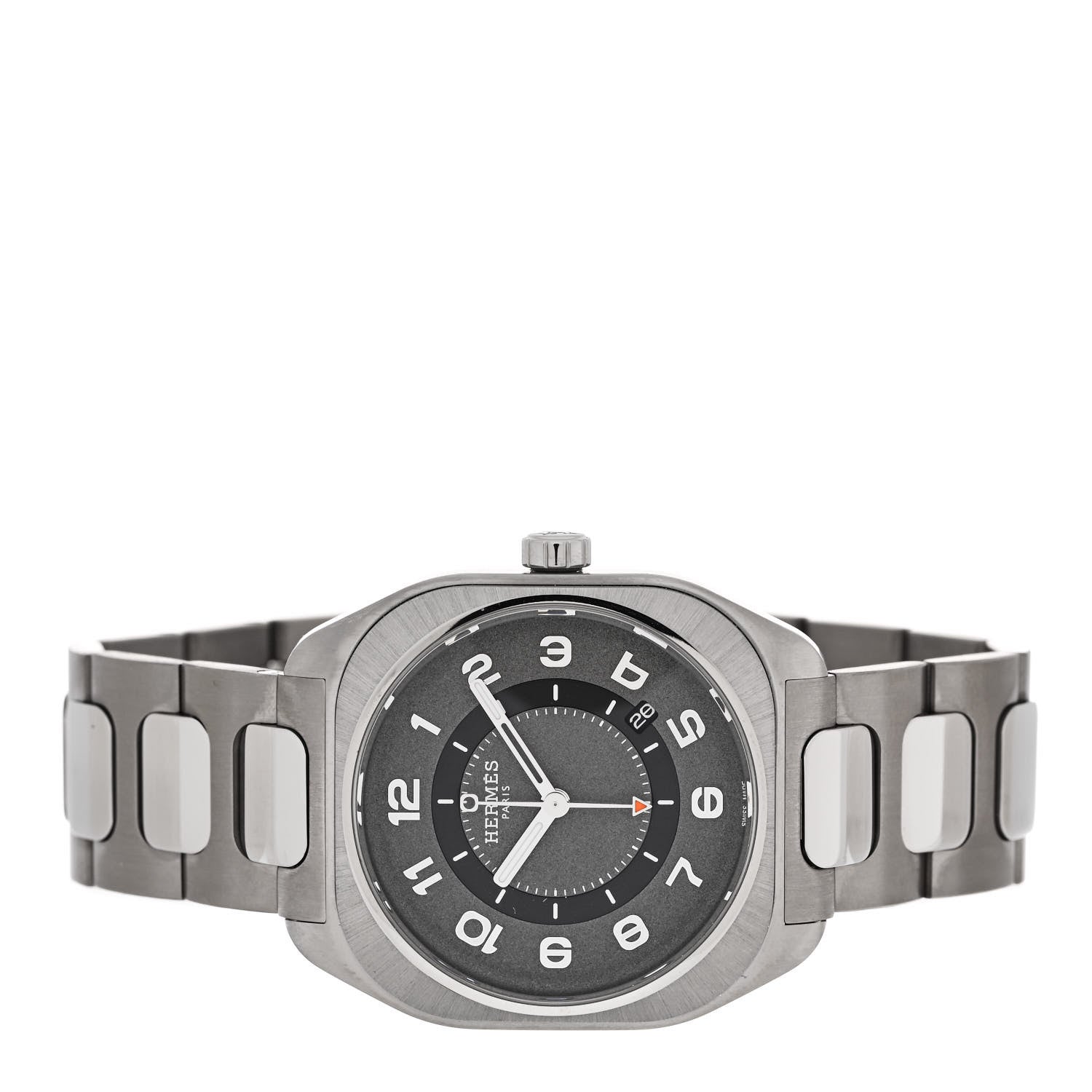 Hermes Titanium 39mm H08 Automatic Watch 2 of 5