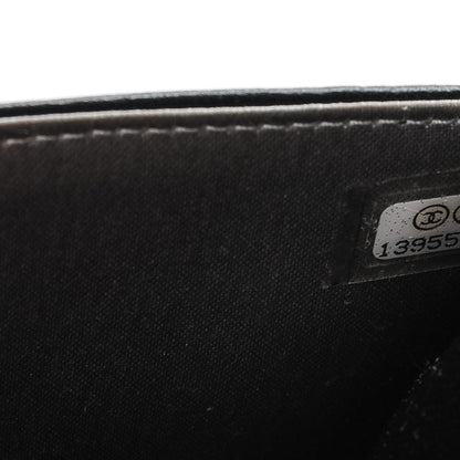 Chanel Lambskin Camellia Wallet on Chain WOC Black 7 of 7