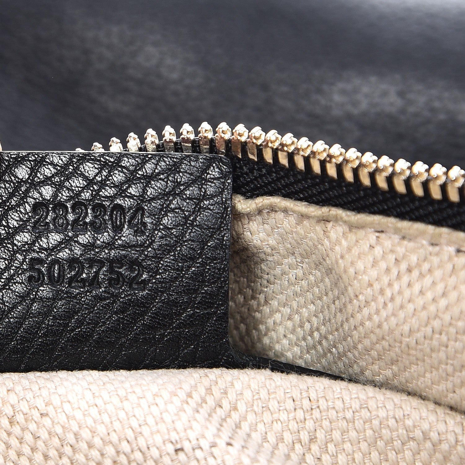 Gucci Pebbled Calfskin Large Soho Hobo Black 7 of 9