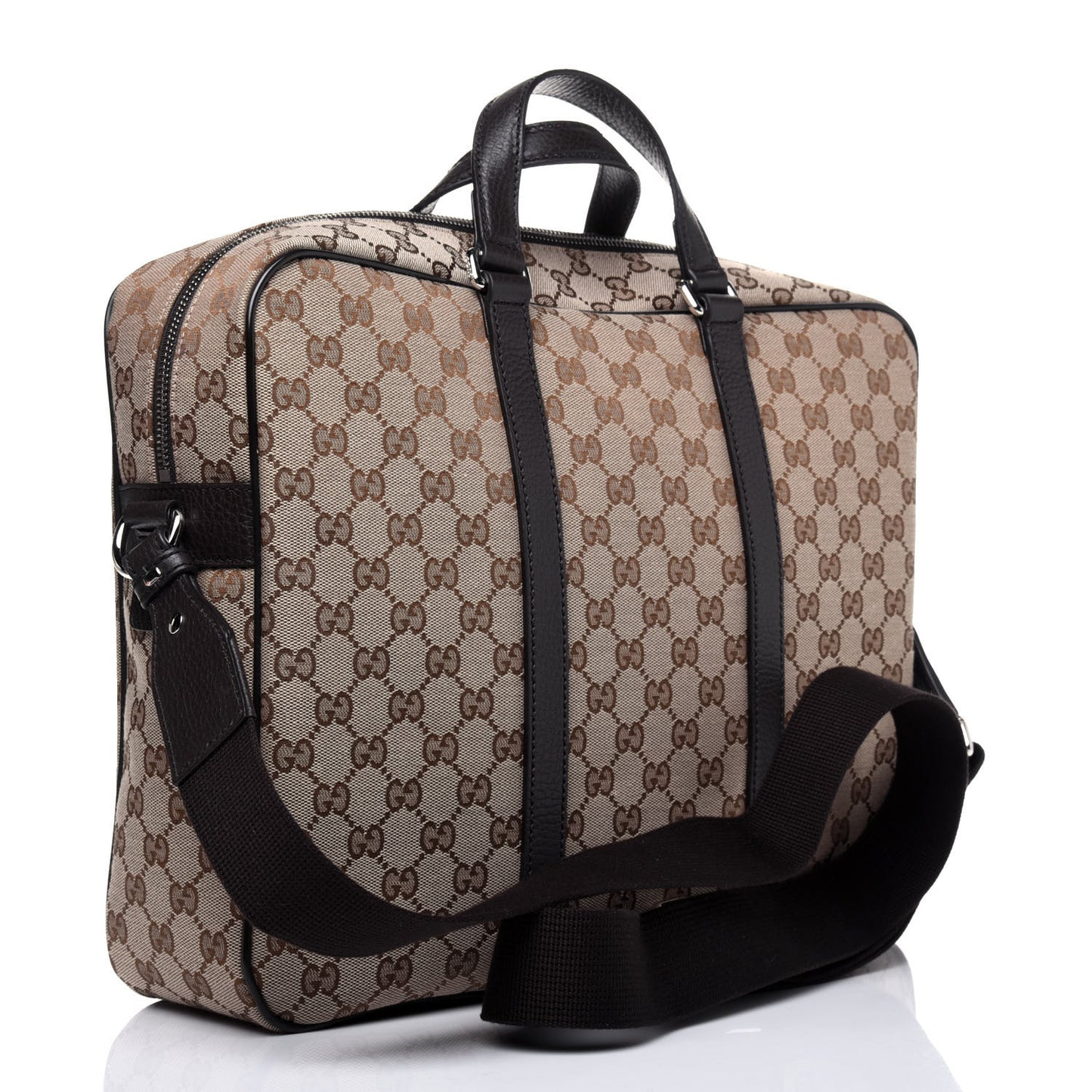 Monogram Briefcase Dark Brown
