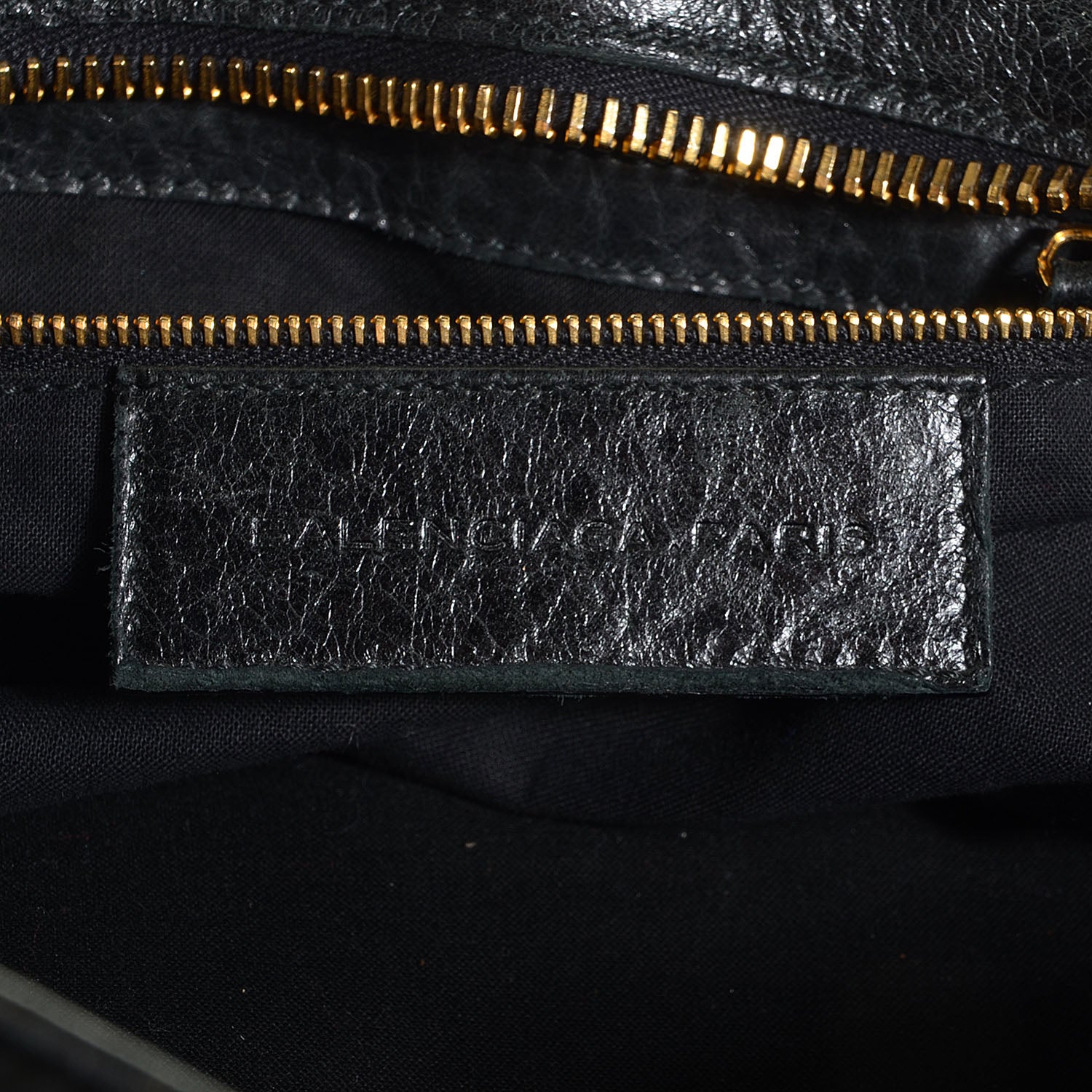Balenciaga Chevre Giant 21 Gold Hardware Part Time Black 6 of 14
