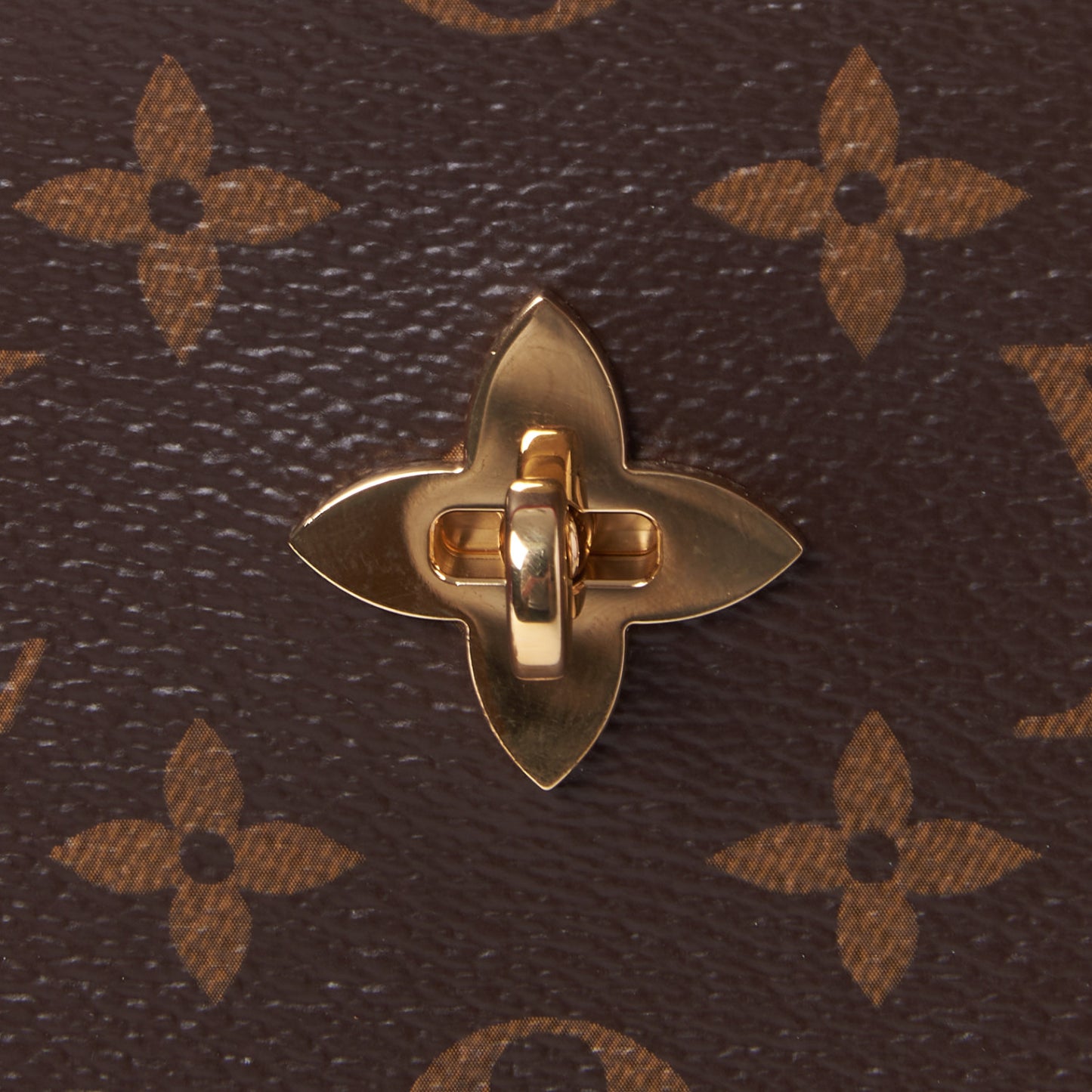 Monogram Flower Tote Coquelicot