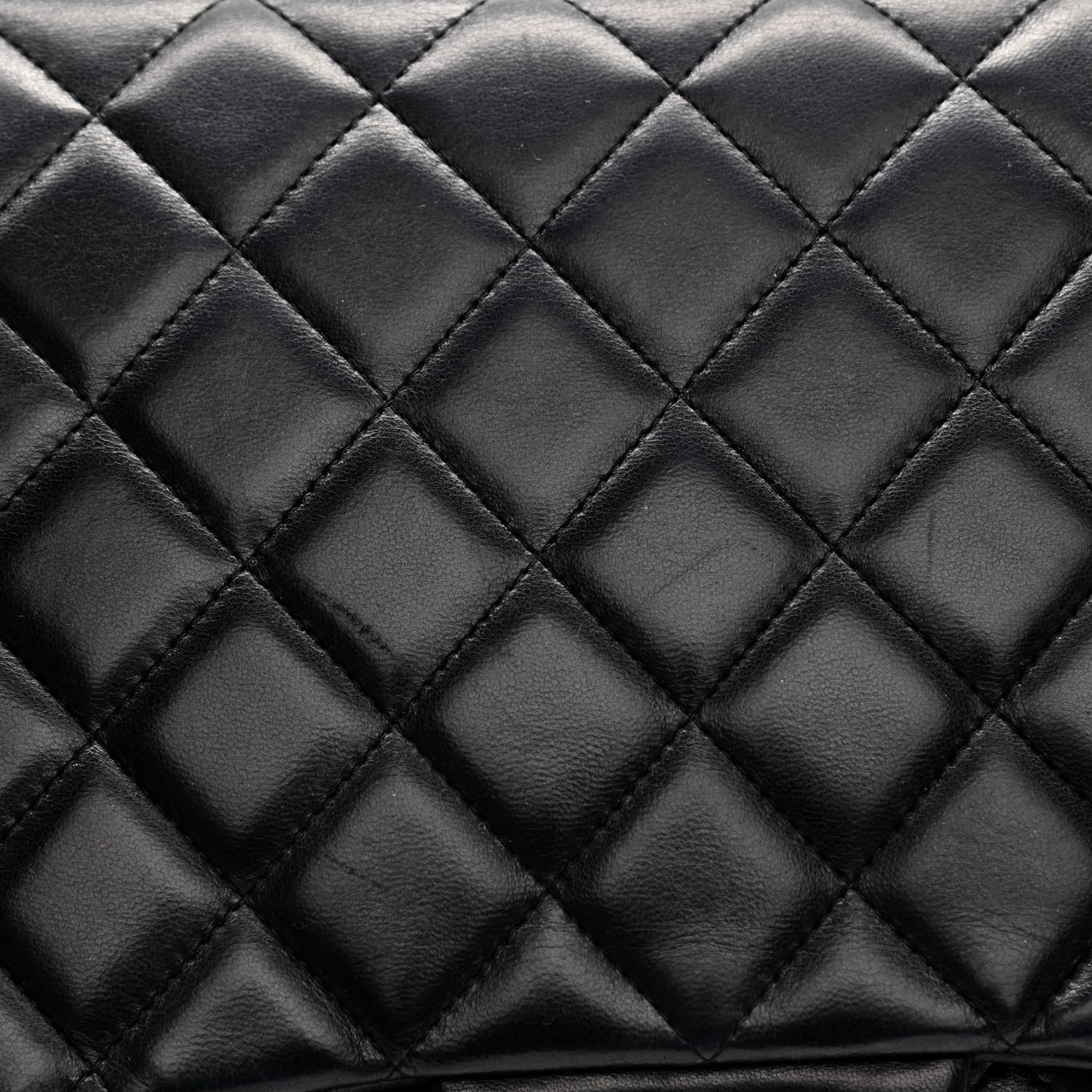 Chanel Lambskin Quilted Maxi Single Flap Black 14 of 16