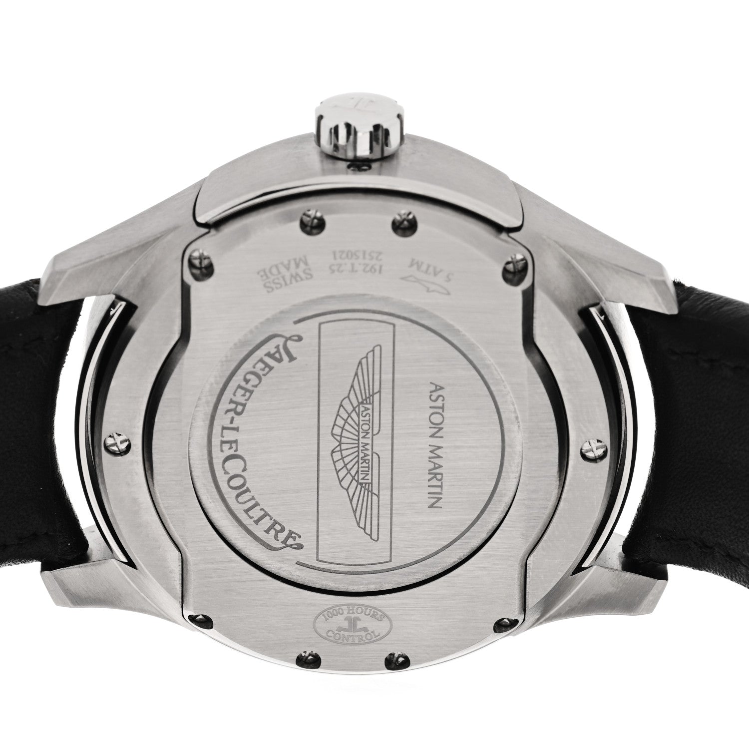 Jaeger-LeCoultre Titanium Calfskin 44mm Amvox II Chronograph Limited Edition Automatic Watch Black 192.T.25 4 of 6
