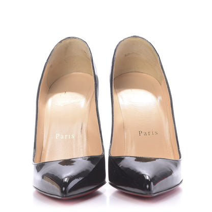 Christian Louboutin Patent Pigalle Follies 100 Pumps 35.5 Black 2 of 12