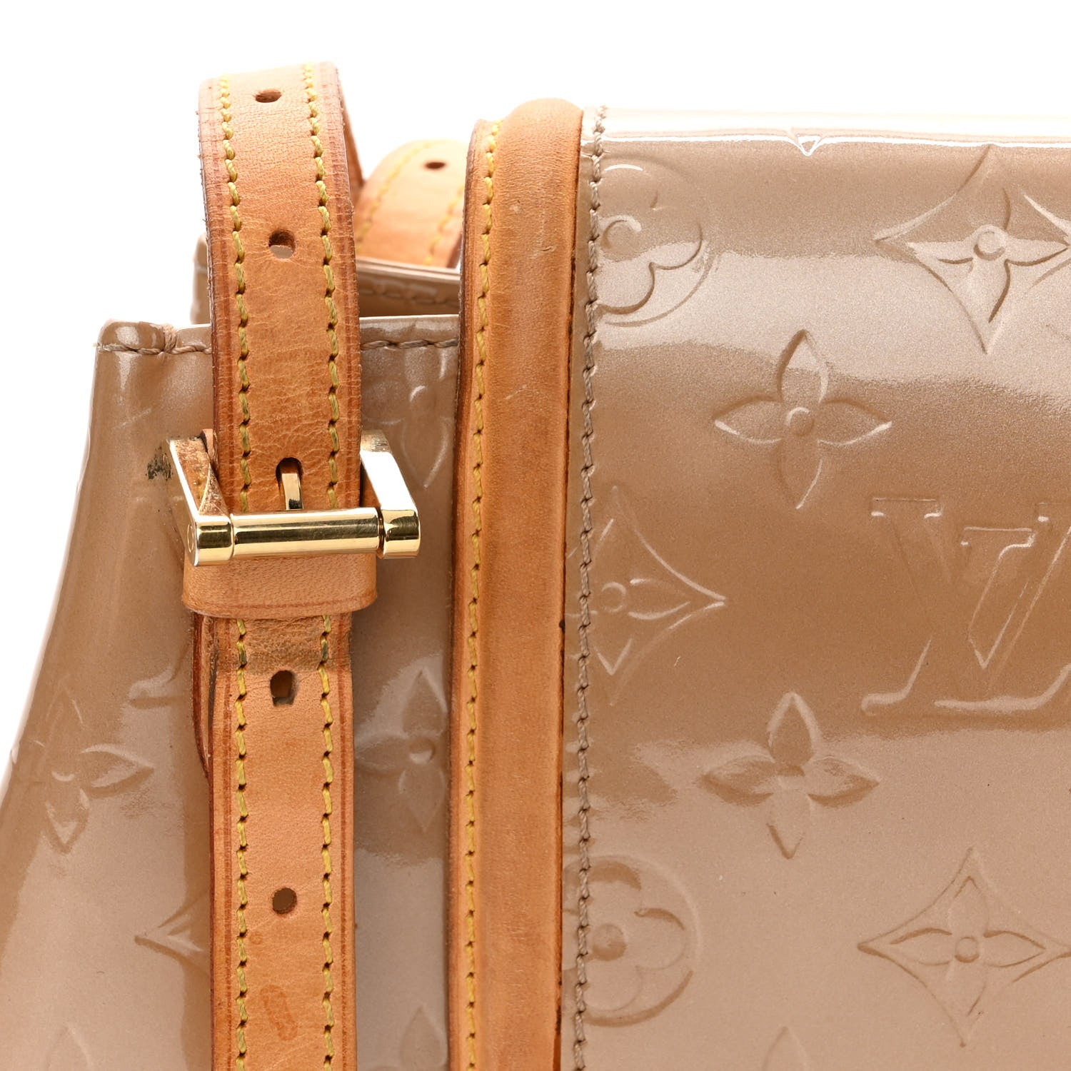 Louis Vuitton Vernis Biscayne Bay GM Noisette 10 of 17