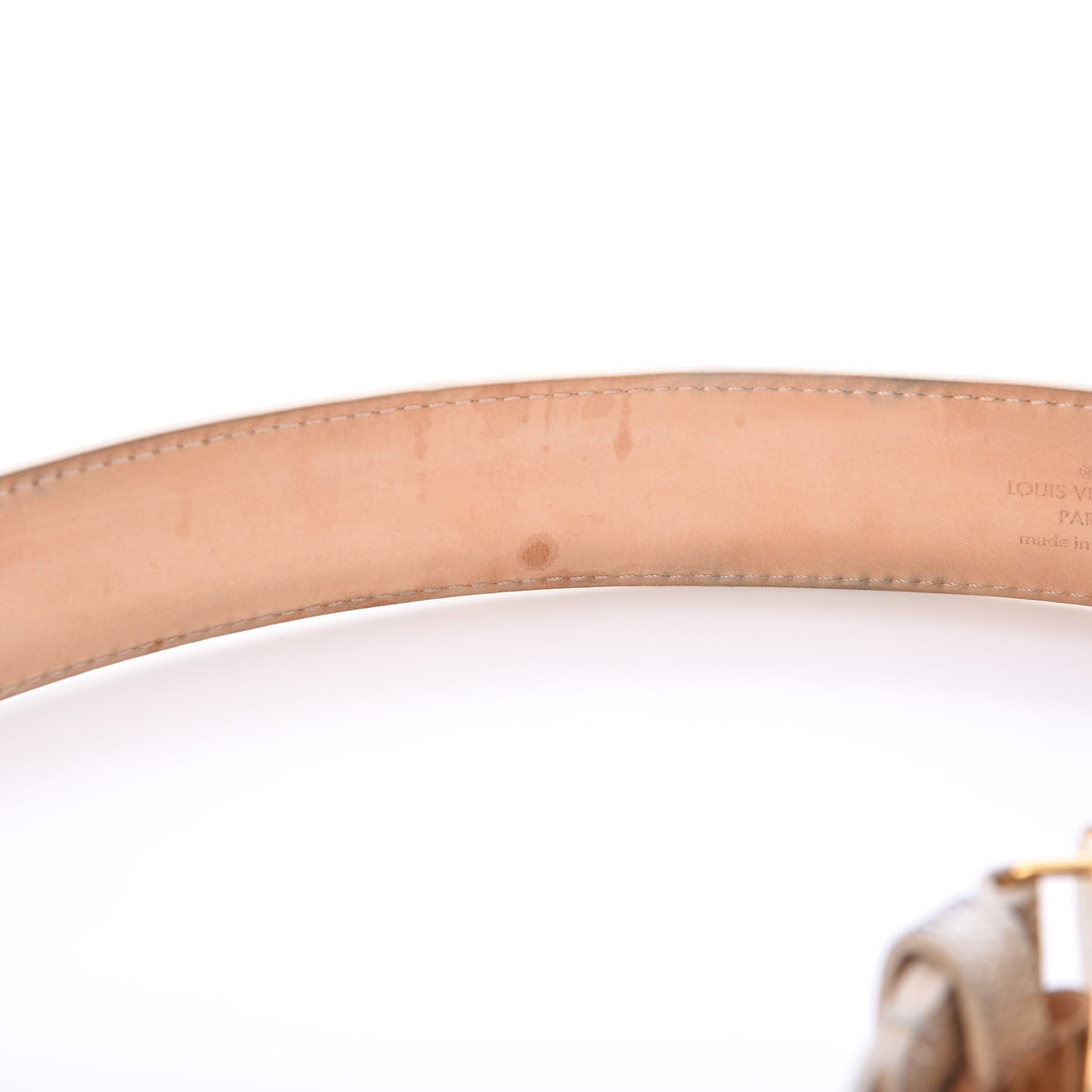 Damier Azur Voyage Belt 95 38