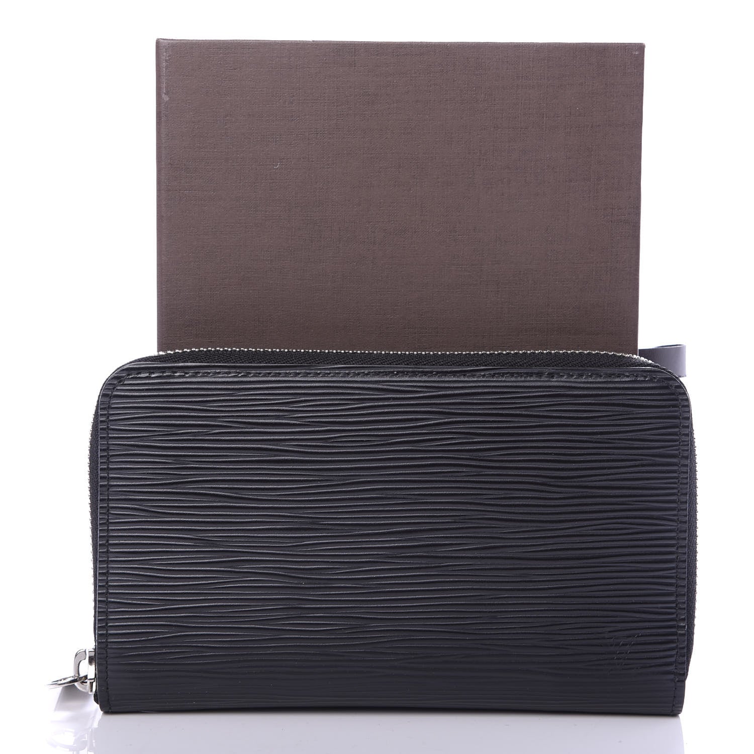 Louis Vuitton Epi Zippy Compact Wallet Black 7 of 7