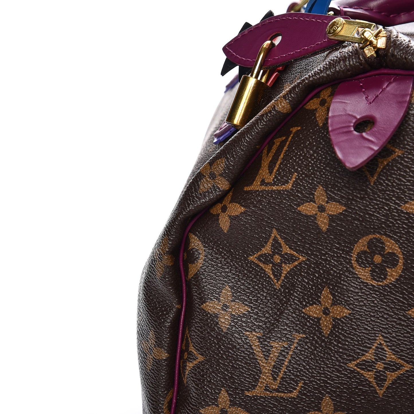 Monogram Totem Speedy 30 Magenta